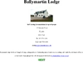 Ballymartin Lodge