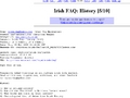 Irish FAQ: History