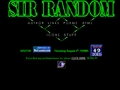 Sir Random's World