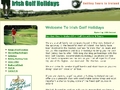 Irish Golf Holidays