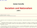 Socialism and Nationalism