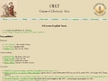 CELT: English Language Texts