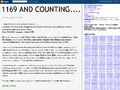 1169 And Counting