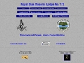 Royal Blue Masonic Lodge No. 173